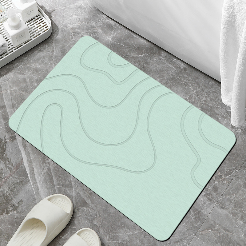 Alfombrilla de Baño Eco-Absorbente "DryStone" - DecoConfort