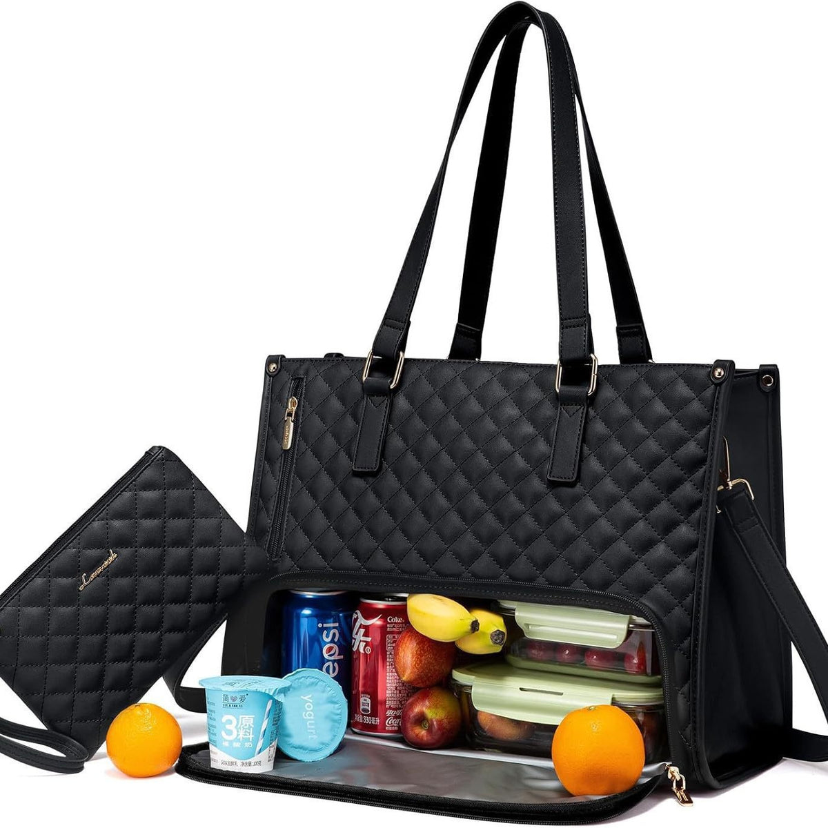 Bolsa Térmica para Mujer - Elegante y Espaciosa para la Comida
