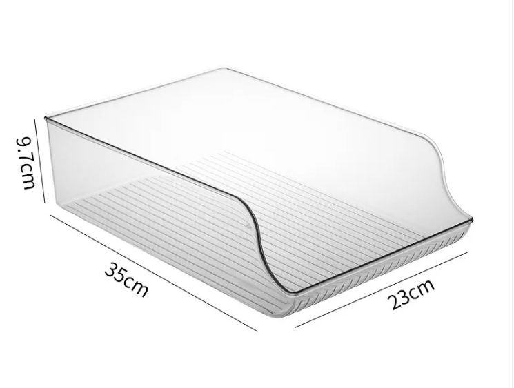 Caja organizadora transparente para cocina Trans Store