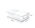 Caja organizadora transparente para cocina Trans Store