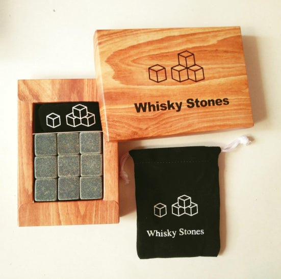 Piedras naturales para enfriar whisky