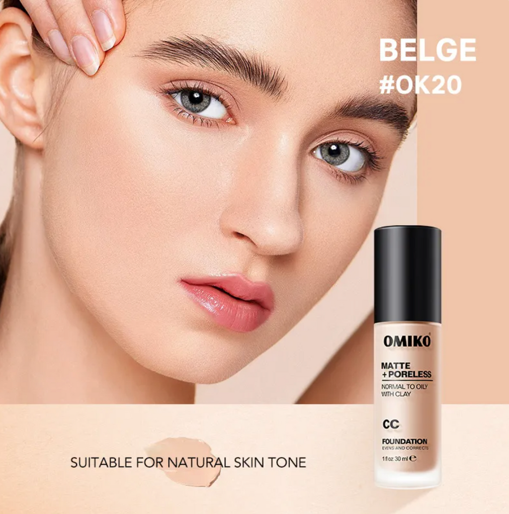 Base de maquillaje y corrector líquido