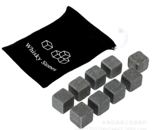 Piedras naturales para enfriar whisky