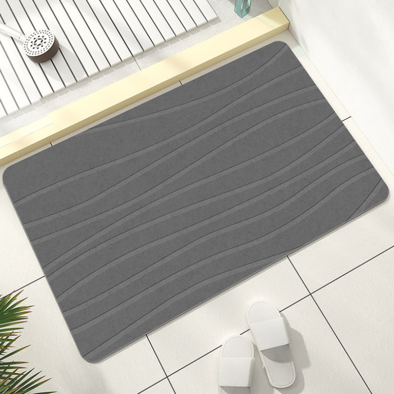 Alfombrilla de Baño Eco-Absorbente "DryStone" - DecoConfort