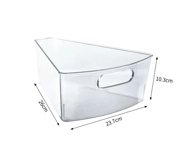 Caja organizadora transparente para cocina Trans Store